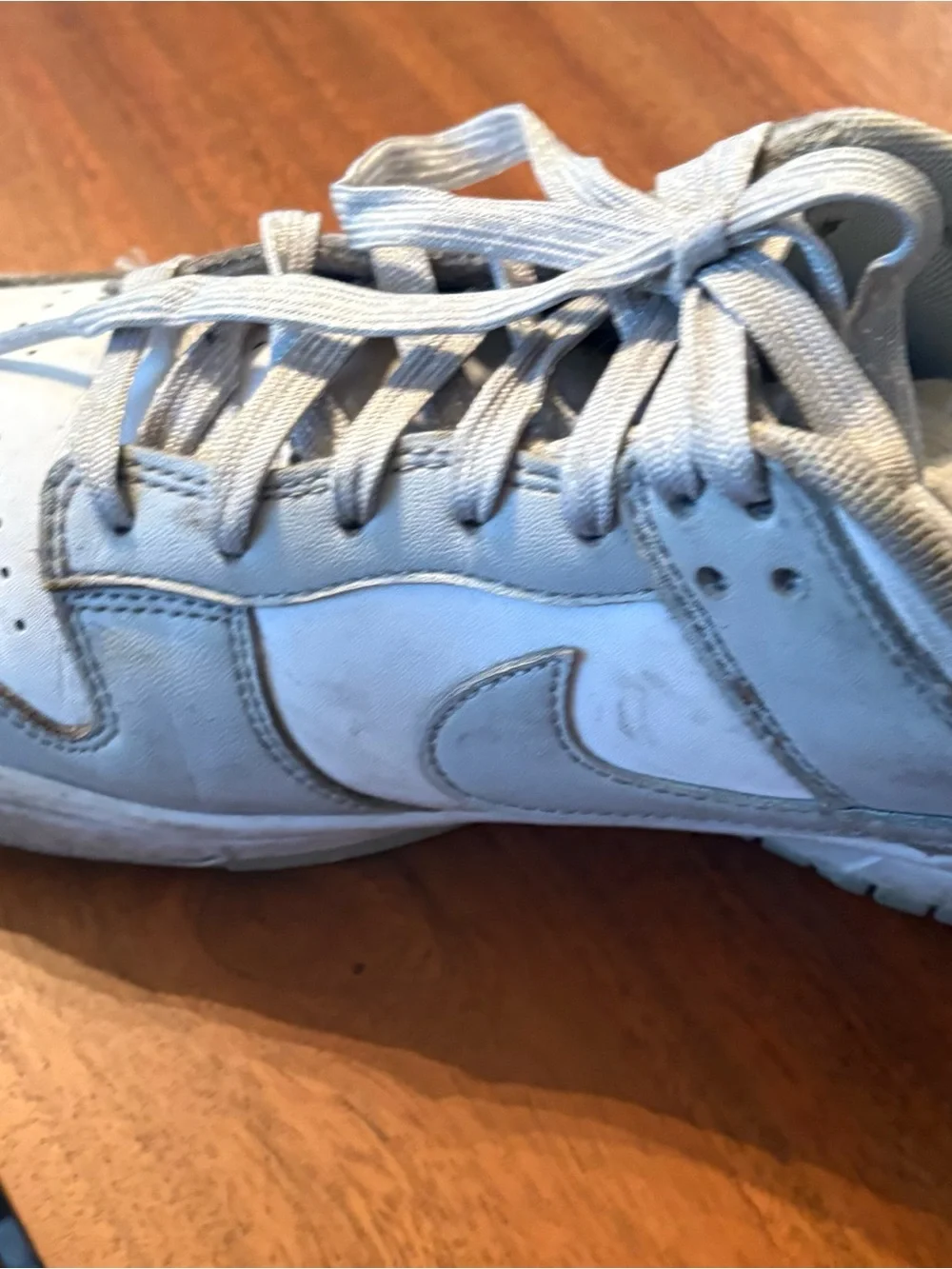 Nike Men’s Dunks - Light Gray & White